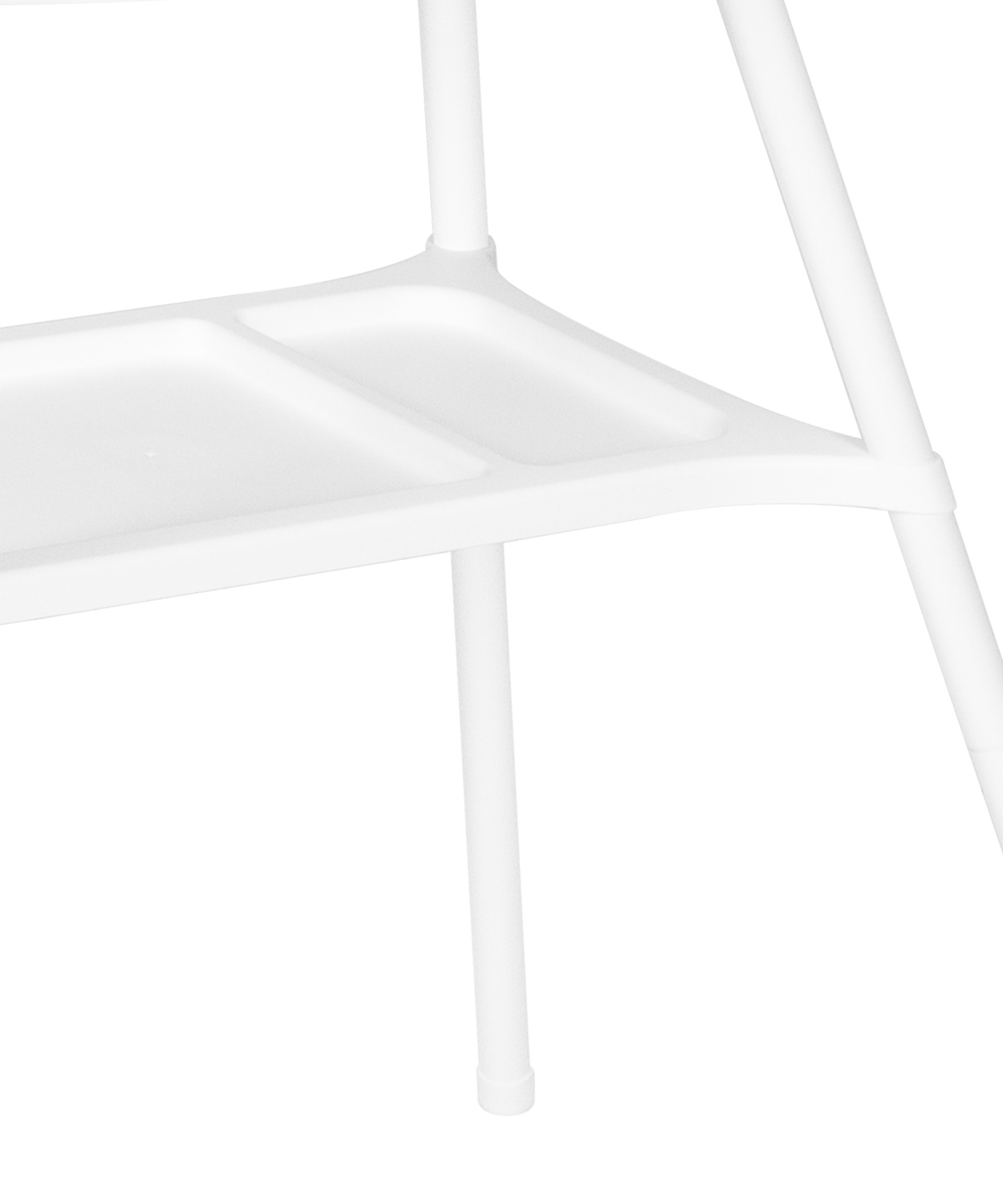 Подставка для детской ванночки Auri 2026 Подставка изготовлена из прочного и лёгкого пластика и оснащена дополнительной поверхностью для аксессуаров.